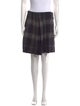 Brunello Cucinelli Virgin Wool Mini Skirt
