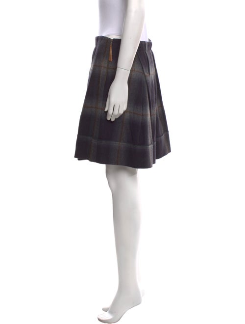 Brunello Cucinelli Virgin Wool Mini Skirt