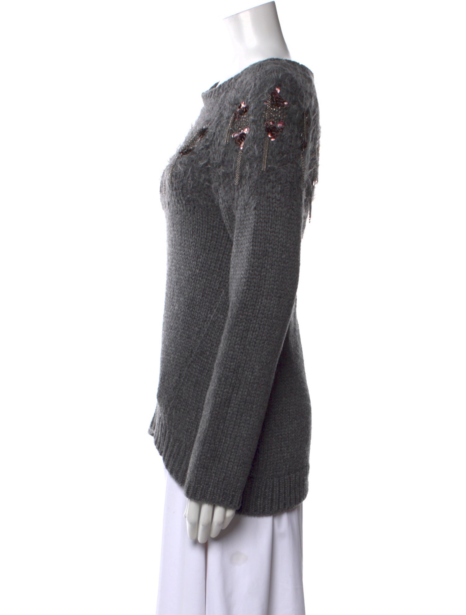 Brunello Cucinelli Cashmere Scoop Neck Sweater