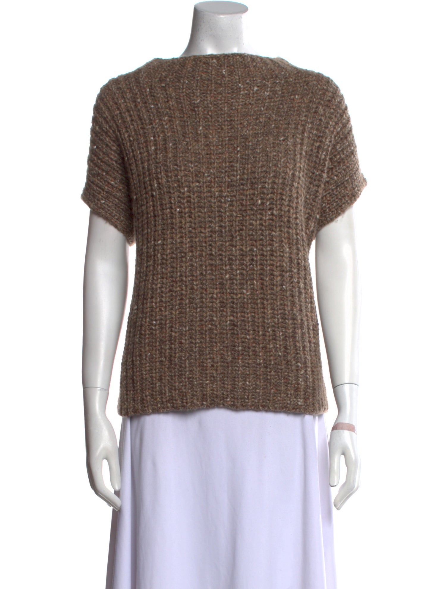 Brunello Cucinelli Cashmere Bateau Neckline Sweater