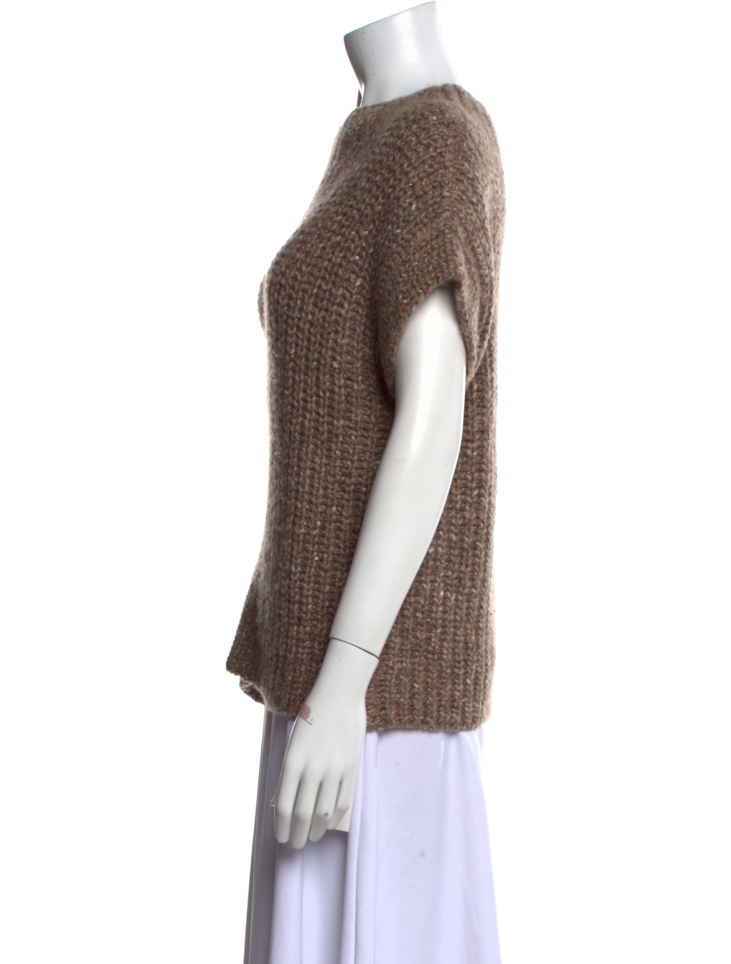 Brunello Cucinelli Cashmere Bateau Neckline Sweater