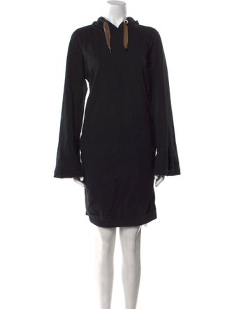 Brunello Cucinelli Mock Neck Mini Dress