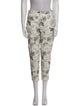 Brunello Cucinelli Floral Print Straight Leg Pants