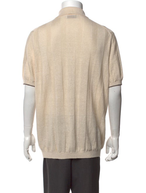 Brunello Cucinelli Linen Short Sleeve Shirt