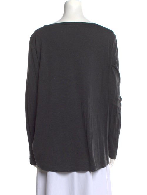 Brunello Cucinelli Scoop Neck Long Sleeve T-Shirt