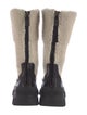 Brunello Cucinelli Leather Colorblock Pattern Boots