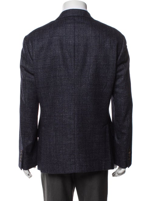Brunello Cucinelli Plaid Print Blazer