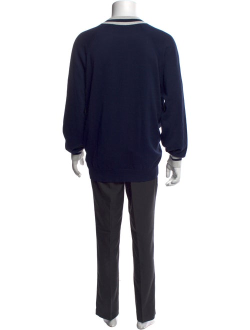 Brunello Cucinelli V-Neck Long Sleeve Pullover