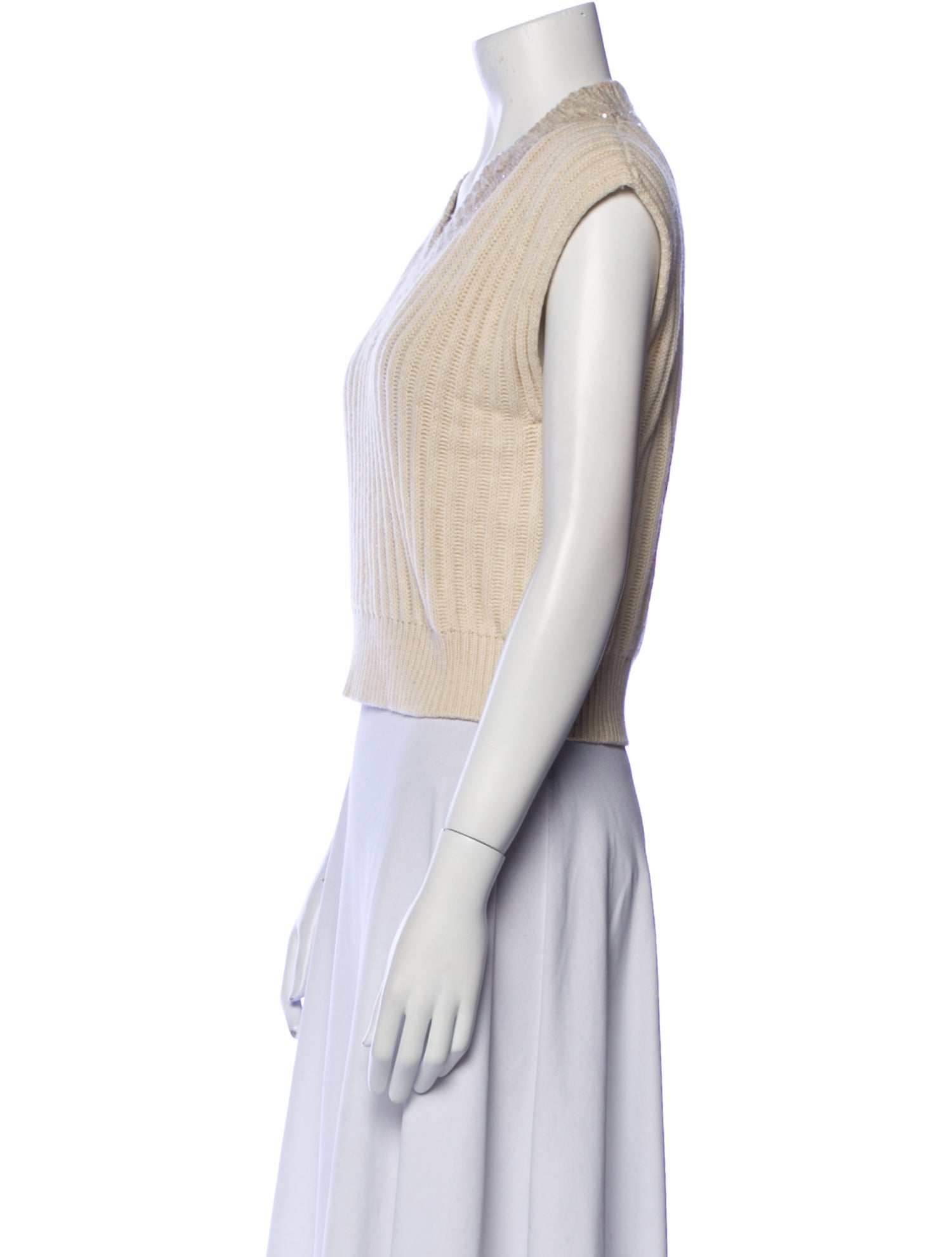 Brunello Cucinelli Cashmere V-Neck Sweater