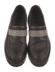 Brunello Cucinelli Monili Leather Loafers
