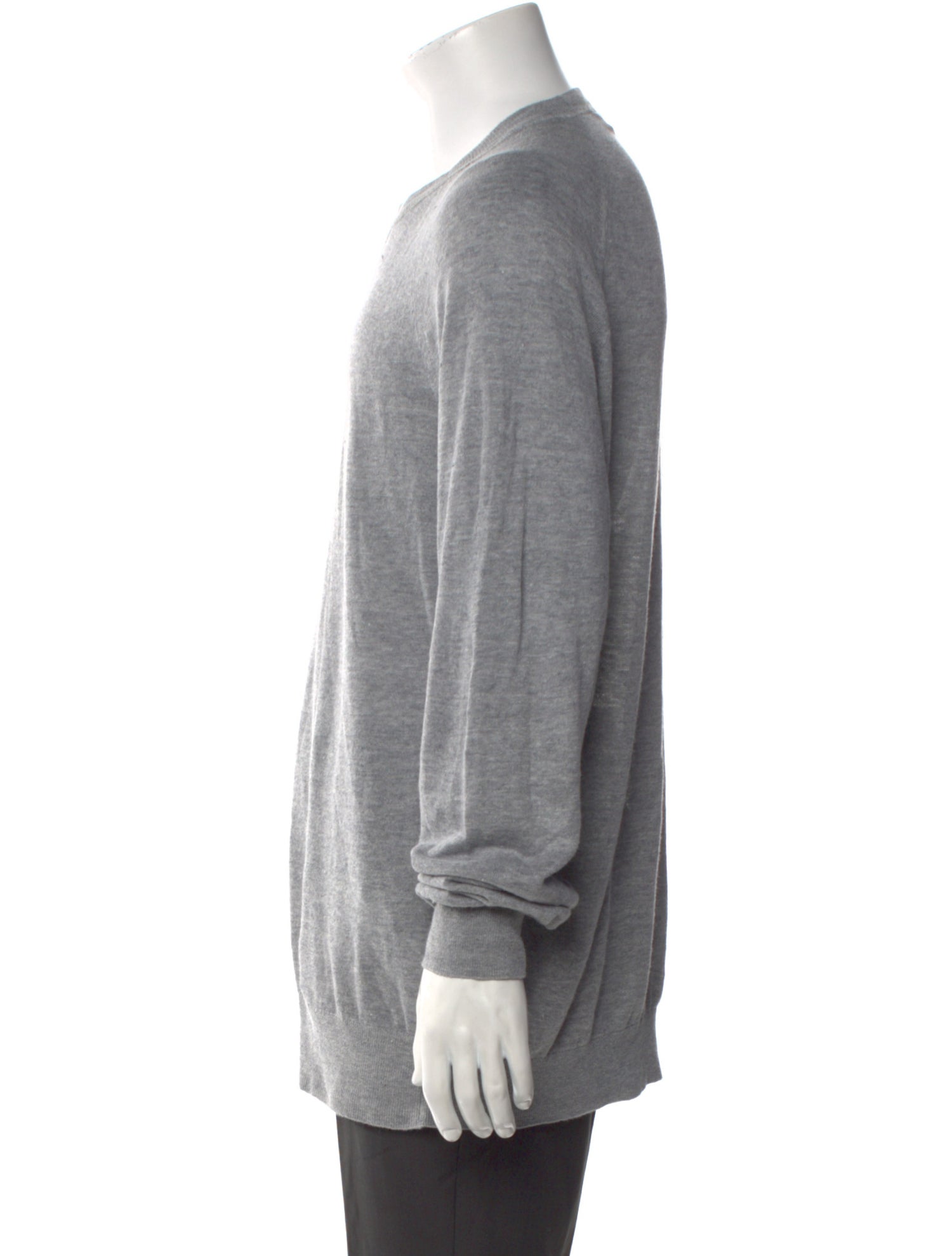 Brunello Cucinelli Linen Crew Neck Sweatshirt