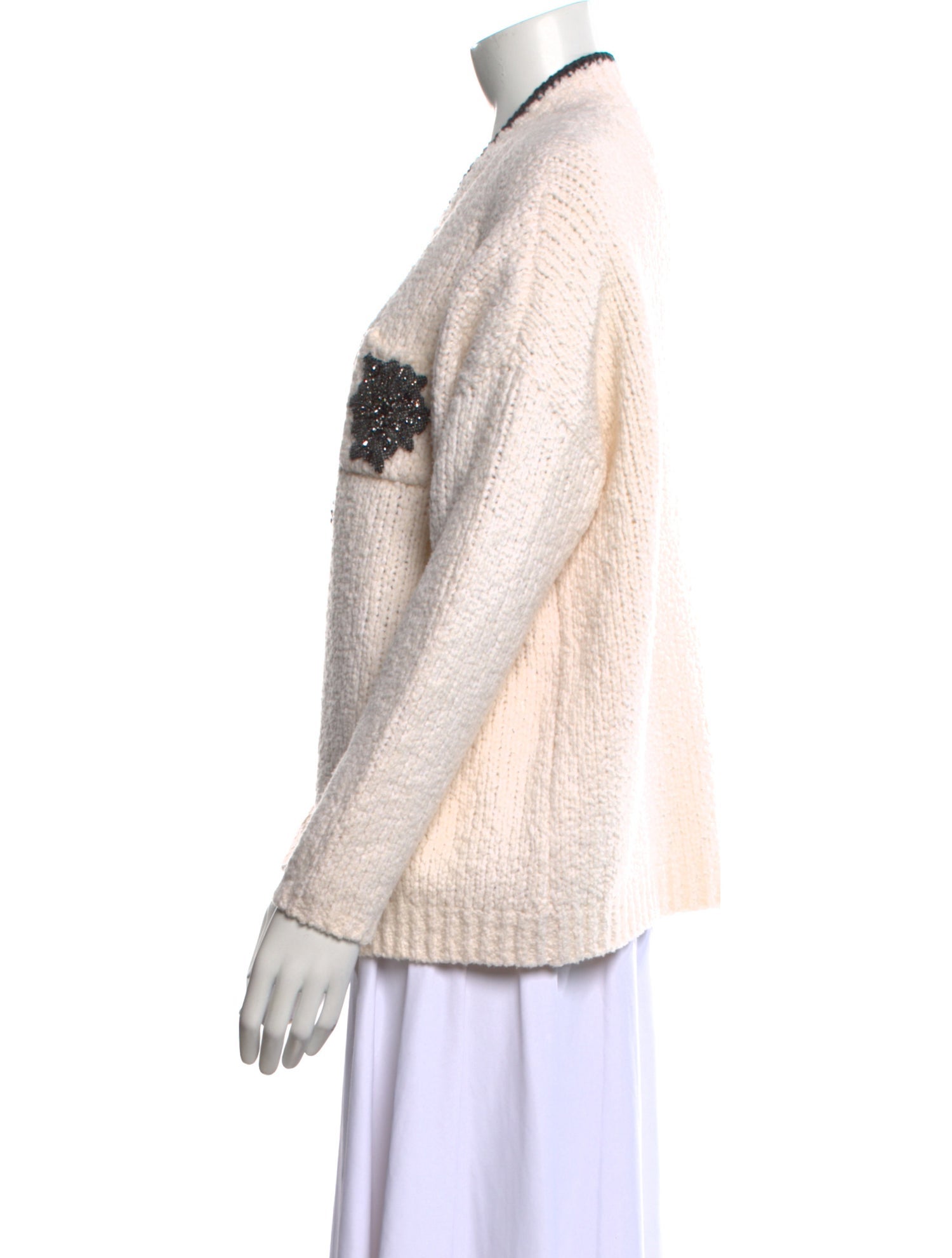 Brunello Cucinelli Wool V-Neck Sweater
