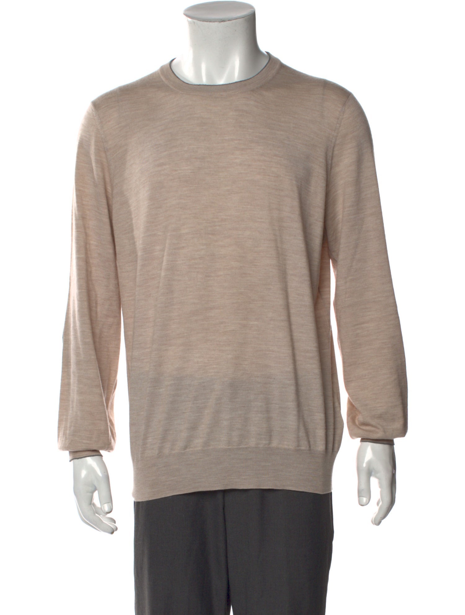Brunello Cucinelli Virgin Wool Crew Neck Pullover