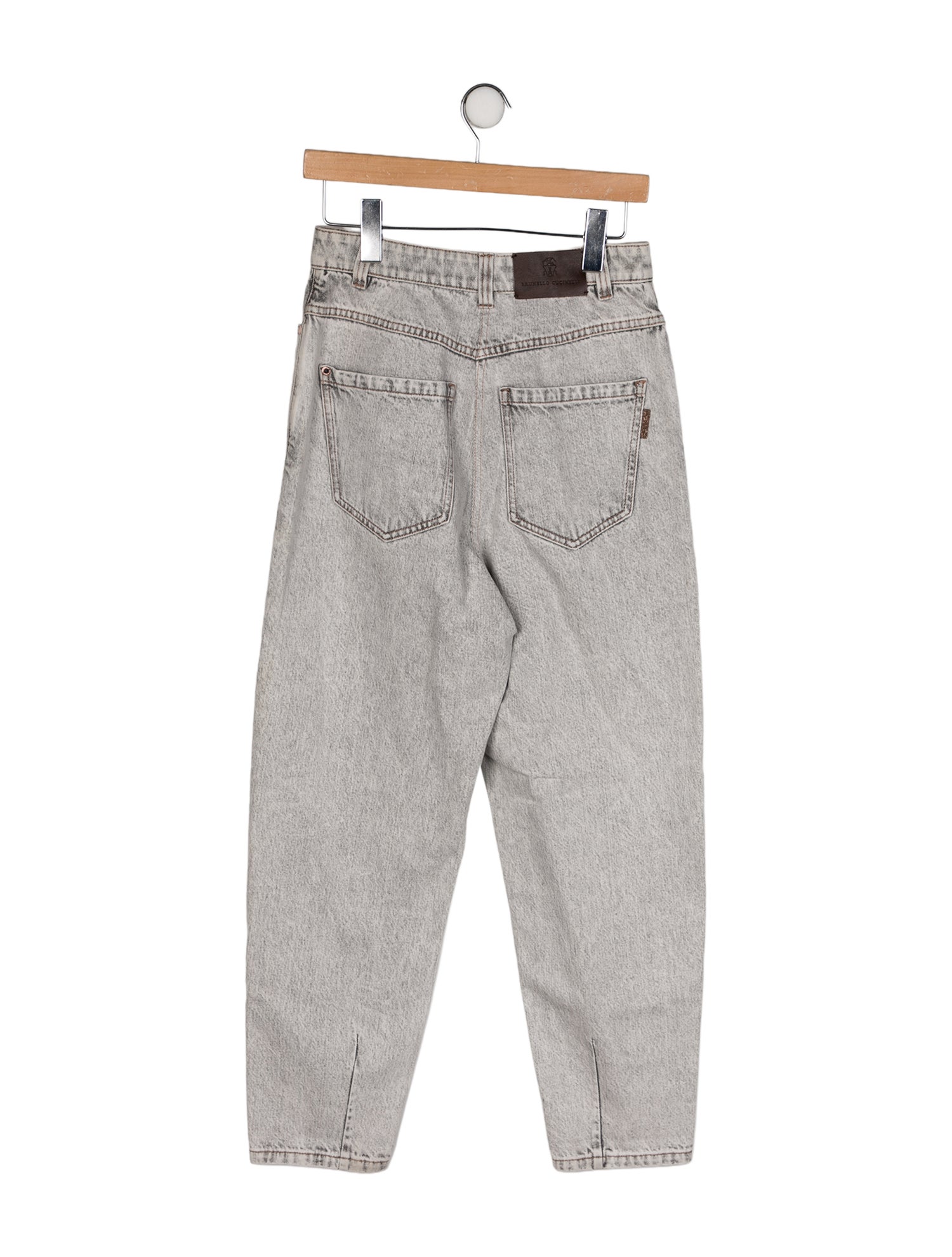 Brunello Cucinelli High-Rise Straight Leg Jeans w/ Tags