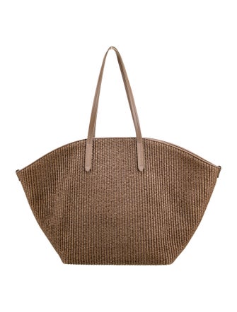 Brunello Cucinelli Straw Tote