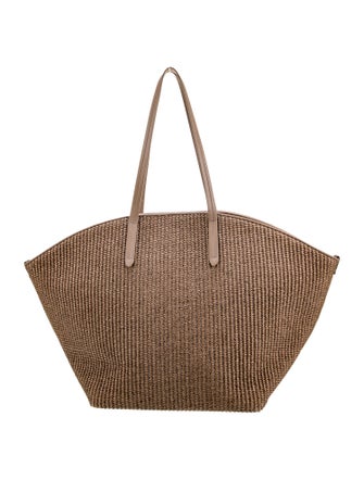 Brunello Cucinelli Straw Tote