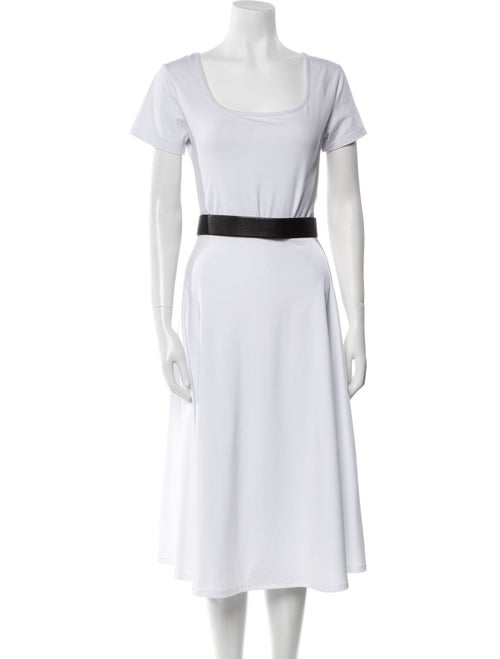 Brunello Cucinelli Leather Grosgrain Trim Waist Belt