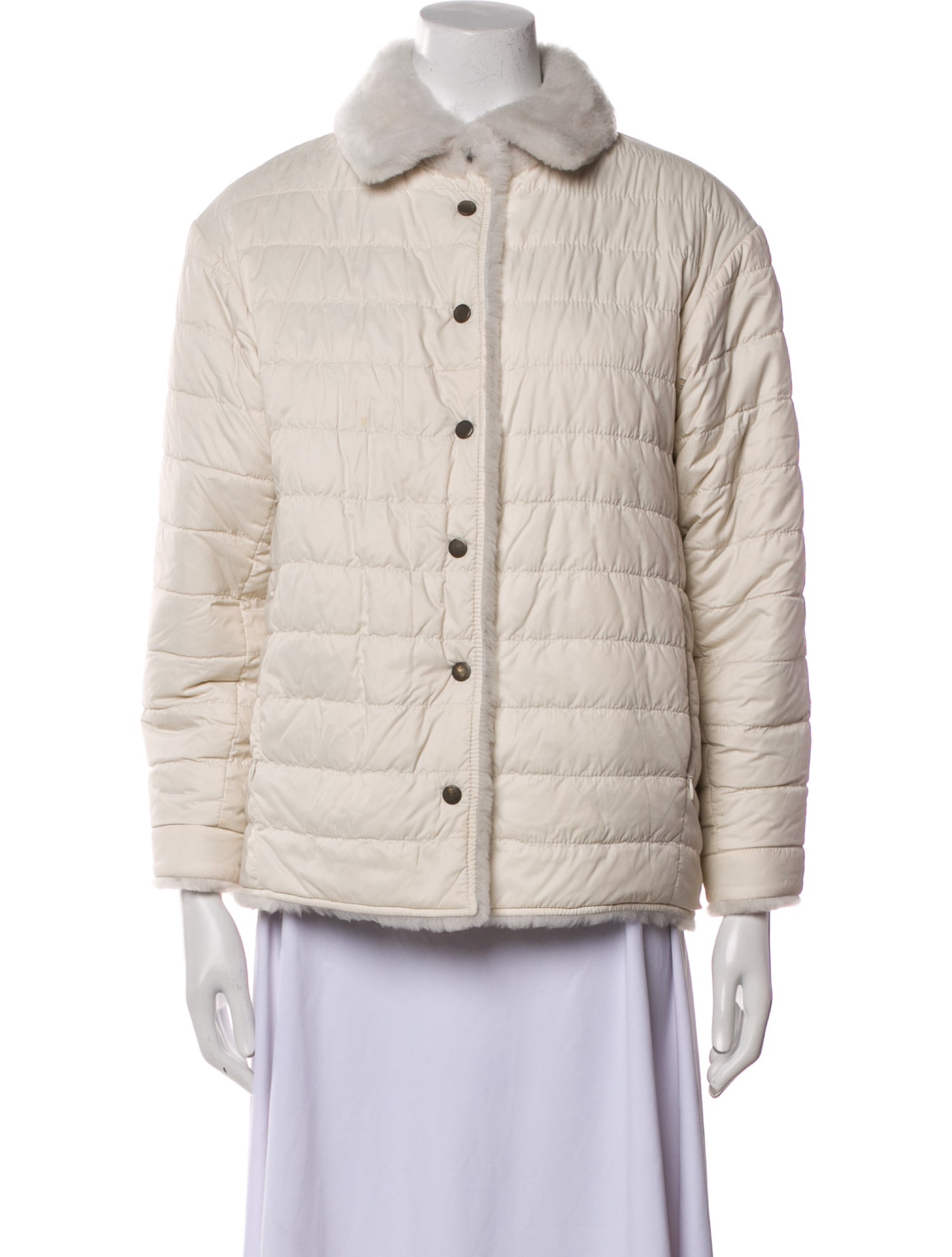 Brunello Cucinelli Nylon Striped Jacket