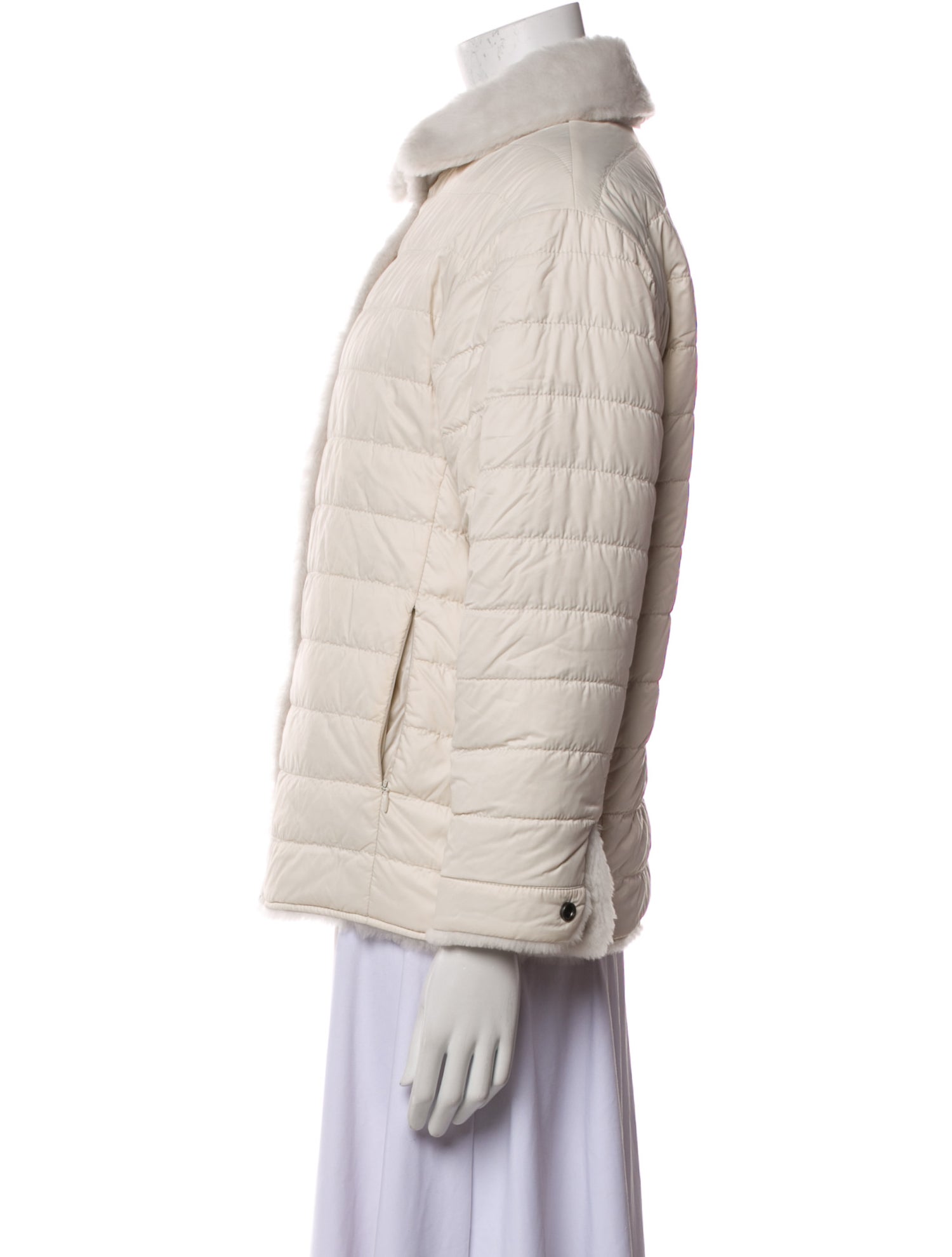 Brunello Cucinelli Nylon Striped Jacket