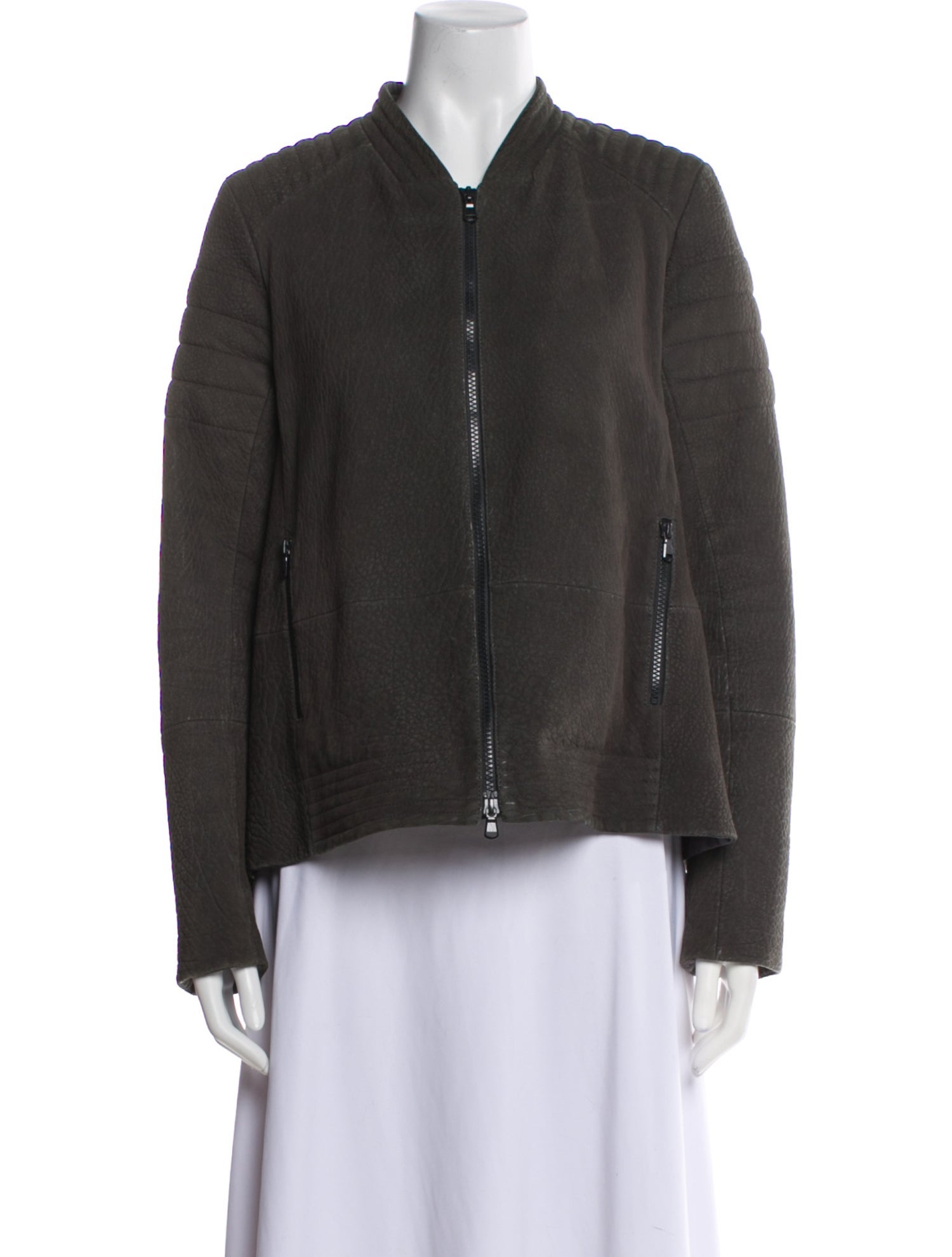 Brunello Cucinelli Leather Jacket