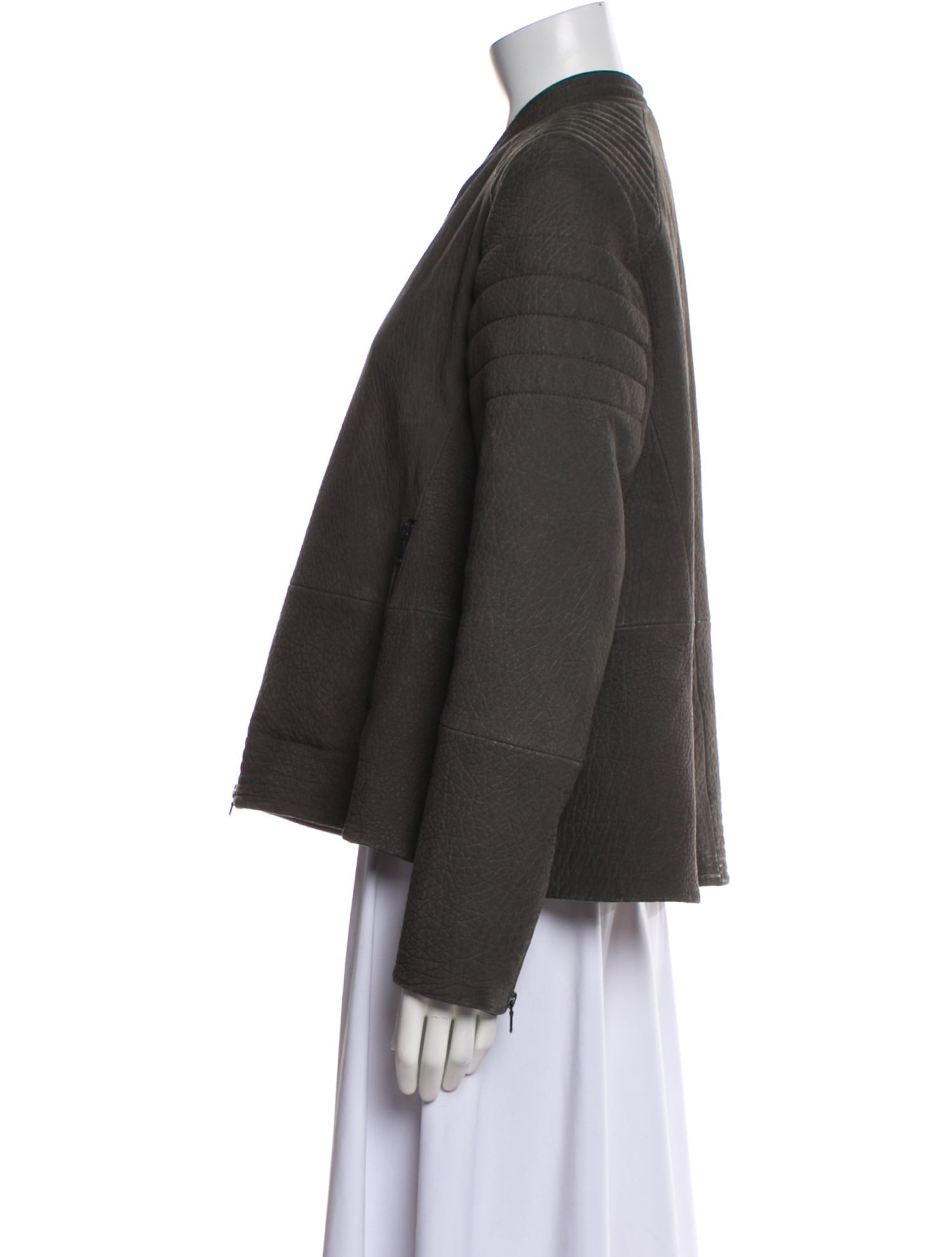 Brunello Cucinelli Leather Jacket