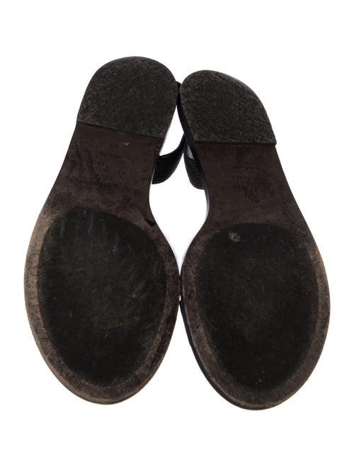 Brunello Cucinelli Leather Slingback Sandals