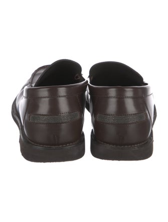 Brunello Cucinelli Leather Loafers