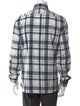 Brunello Cucinelli Plaid Print Long Sleeve Shirt