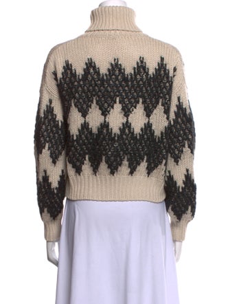 Brunello Cucinelli Virgin Wool Printed Sweater