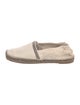 Brunello Cucinelli Monili Canvas Espadrilles