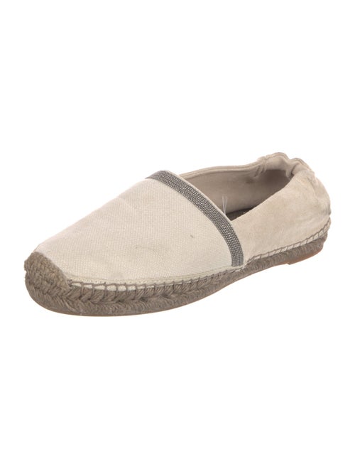 Brunello Cucinelli Monili Canvas Espadrilles
