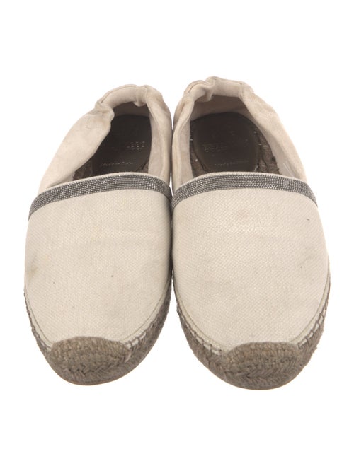 Brunello Cucinelli Monili Canvas Espadrilles