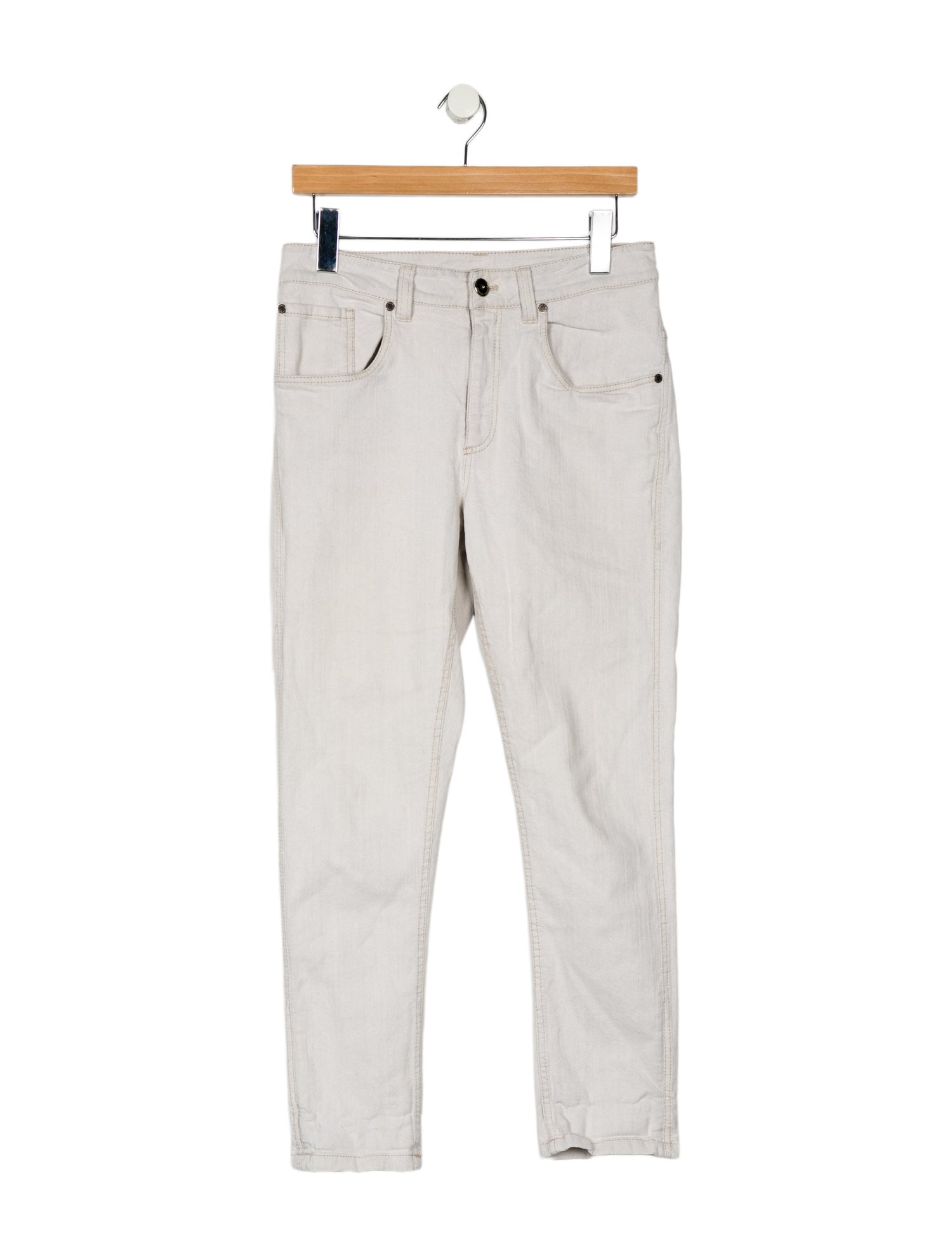Brunello Cucinelli Mid-Rise Skinny Leg Jeans