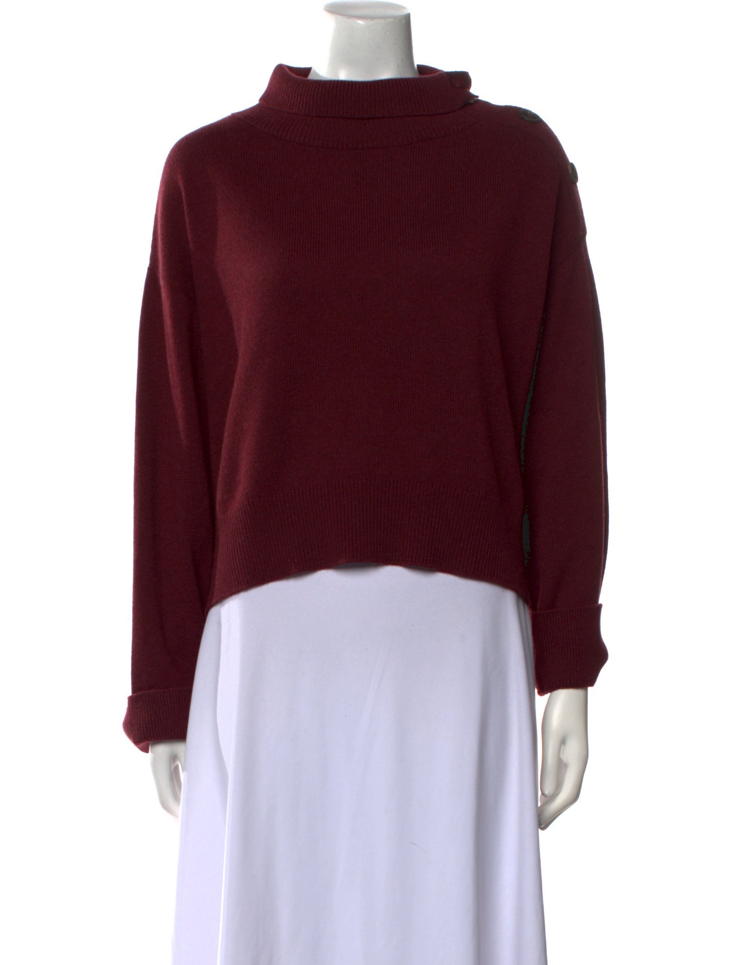 Brunello Cucinelli Cashmere Mock Neck Sweater