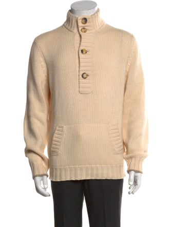 Brunello Cucinelli Cashmere Mock Neck Pullover