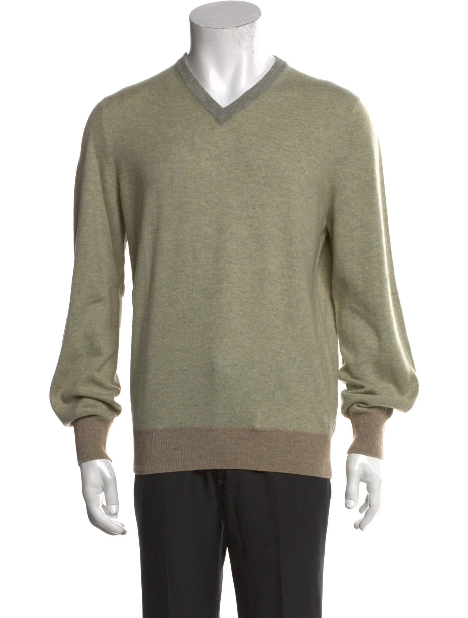 Brunello Cucinelli Cashmere V-Neck Pullover