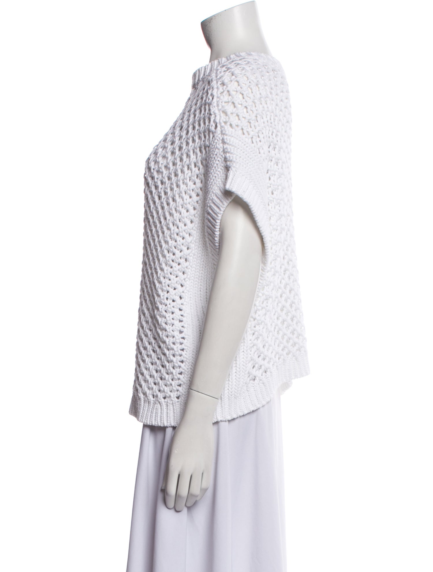 Brunello Cucinelli Crew Neck Short Sleeve Sweatshirt