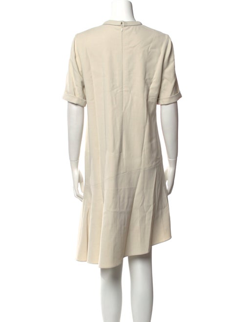 Brunello Cucinelli Crew Neck Knee-Length Dress