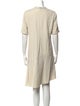 Brunello Cucinelli Crew Neck Knee-Length Dress