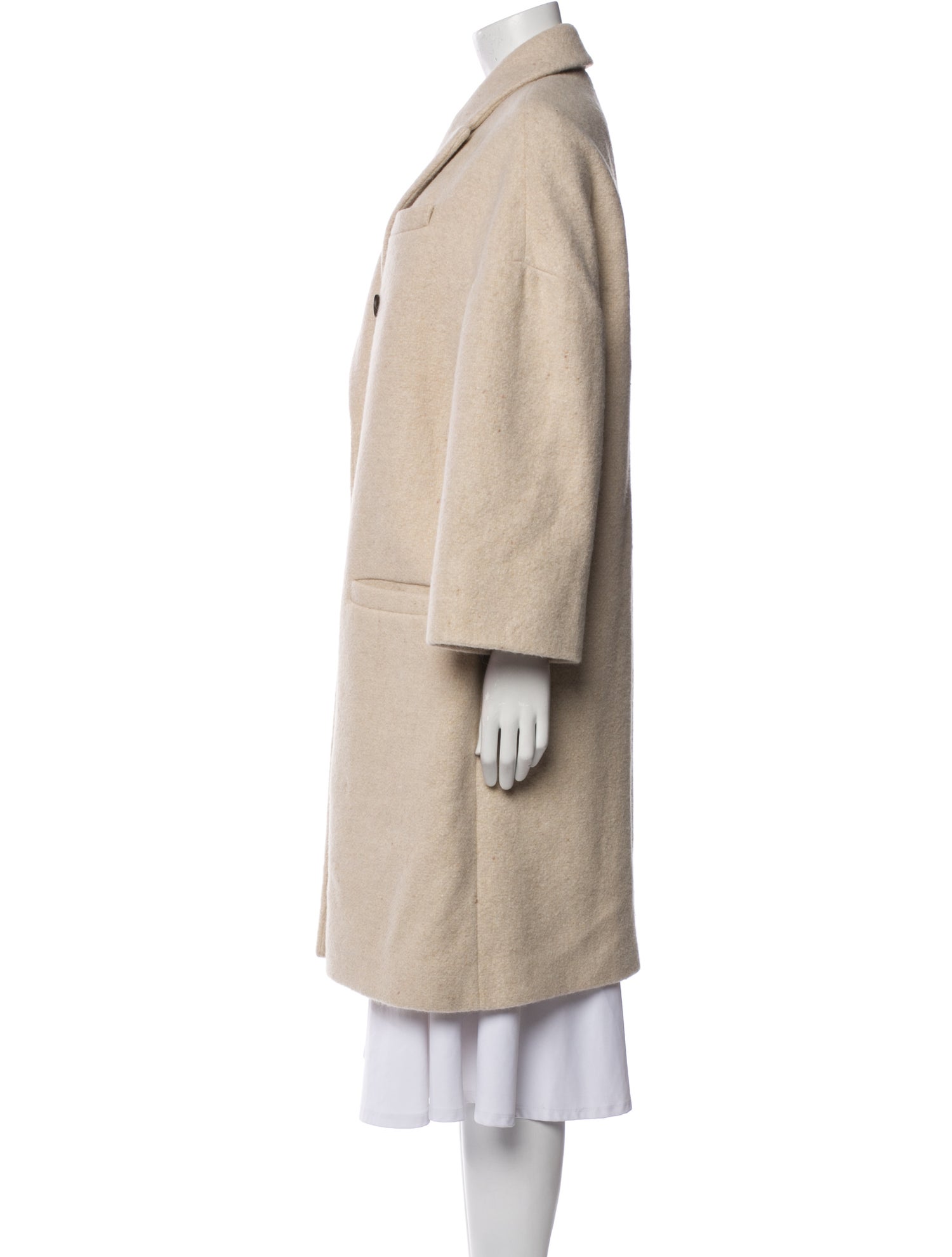 Brunello Cucinelli Alpaca Peacoat