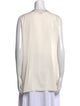 Brunello Cucinelli Silk V-Neck Top