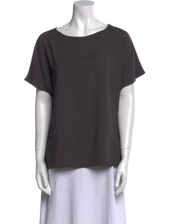 Brunello Cucinelli Scoop Neck Short Sleeve T-Shirt
