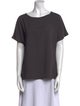 Brunello Cucinelli Scoop Neck Short Sleeve T-Shirt