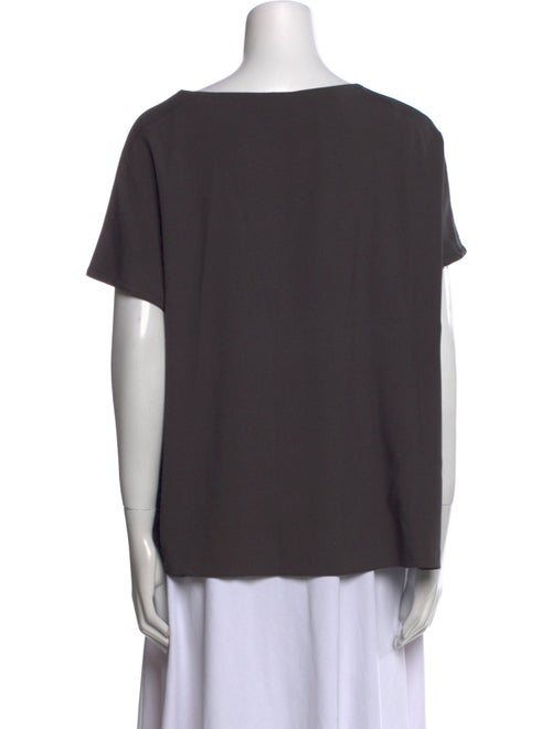 Brunello Cucinelli Scoop Neck Short Sleeve T-Shirt