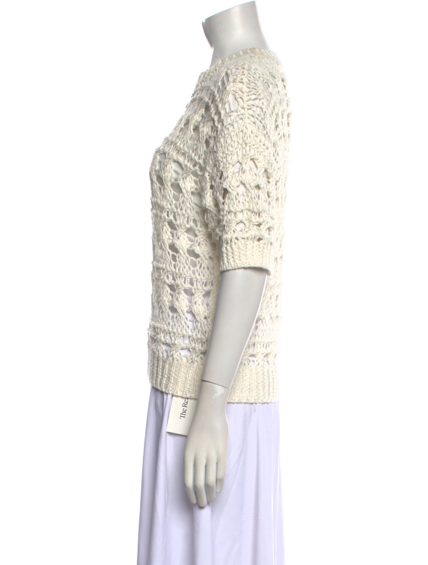 Brunello Cucinelli Striped Crew Neck Sweater