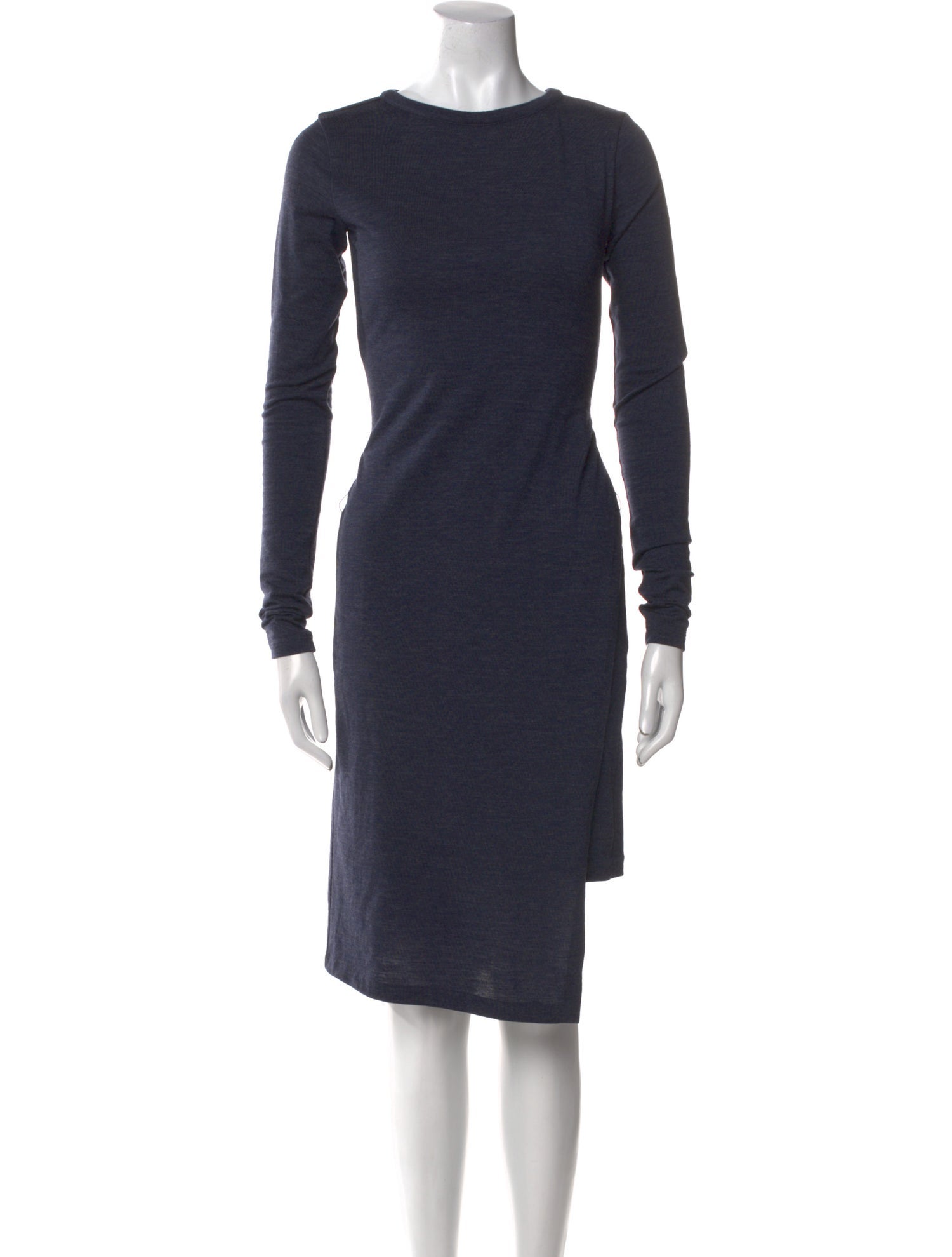 Brunello Cucinelli Virgin Wool Knee-Length Dress