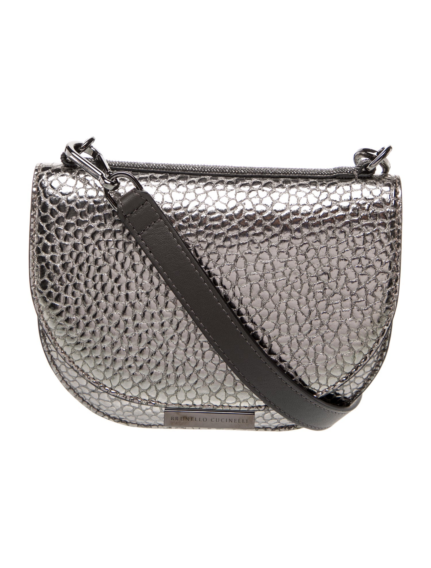 Brunello Cucinelli Leather Crossbody Bag