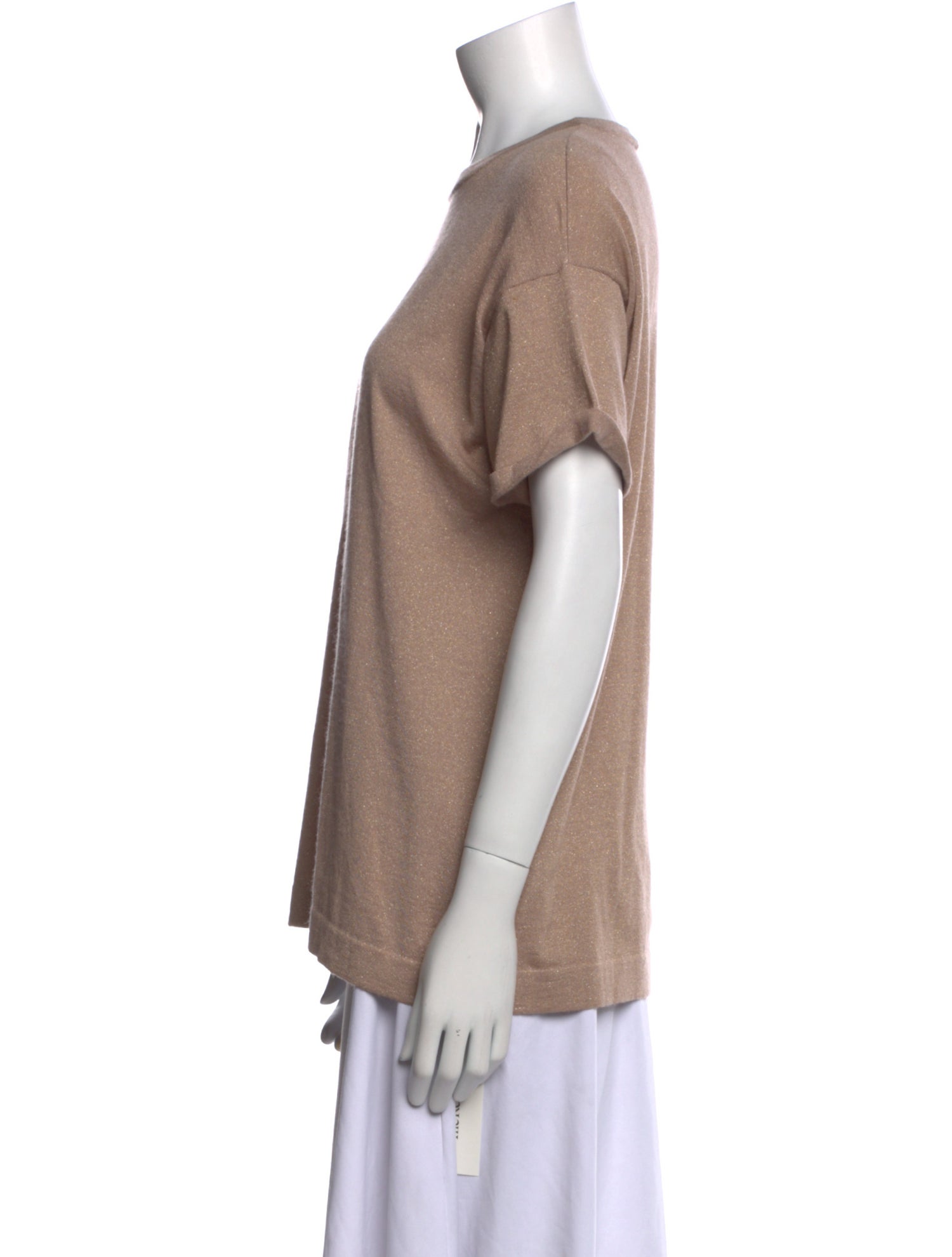 Brunello Cucinelli Scoop Neck Short Sleeve T-Shirt