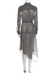 Brunello Cucinelli Silk Midi Length Dress
