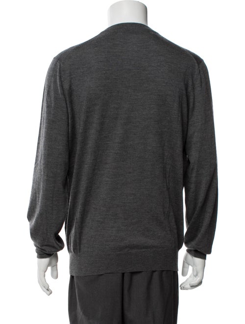 Brunello Cucinelli V-Neck Long Sleeve Pullover
